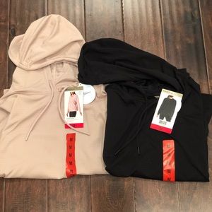 SET OF 2! NWT Mondetta thin workout hoodies